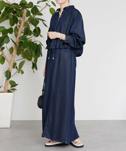 BEARDSLEY / ビアズリー シャツ・ブラウス | 《12/11(木)予約開始》トロミデニムショートシャツ | 詳細7