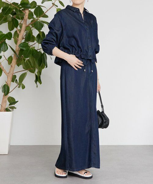 BEARDSLEY / ビアズリー シャツ・ブラウス | 《12/11(木)予約開始》トロミデニムショートシャツ | 詳細9