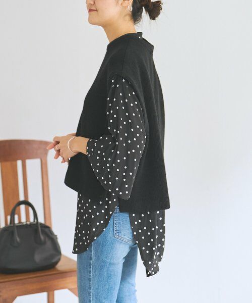 BEARDSLEY / ビアズリー シャツ・ブラウス | ジレセットシャツ | 詳細26