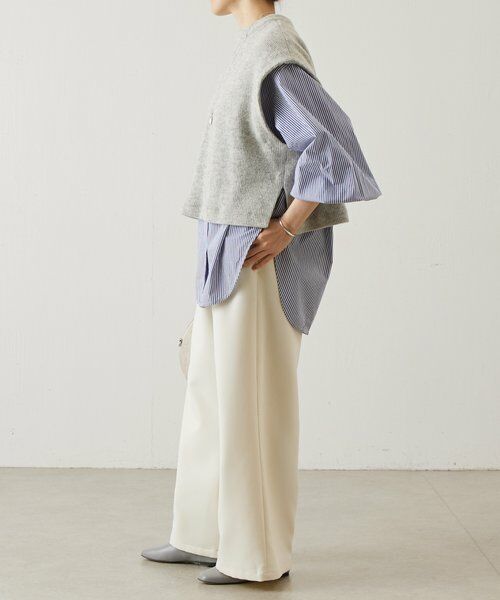 BEARDSLEY / ビアズリー シャツ・ブラウス | ジレセットシャツ | 詳細4