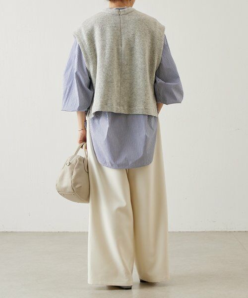 BEARDSLEY / ビアズリー シャツ・ブラウス | ジレセットシャツ | 詳細5