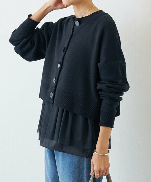 BEARDSLEY / ビアズリー カーディガン・ボレロ | ショートカーデ | 詳細3