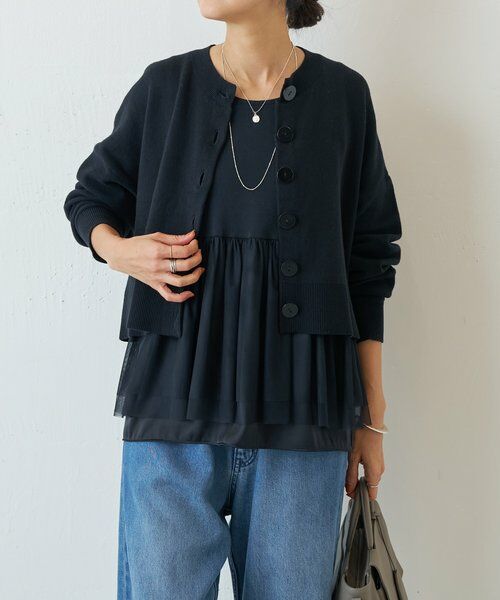 BEARDSLEY / ビアズリー カーディガン・ボレロ | ショートカーデ | 詳細8