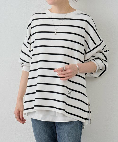 BEARDSLEY / ビアズリー ニット・セーター | BAイニシャルサイドZIPニット | 詳細14