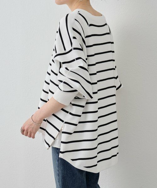 BEARDSLEY / ビアズリー ニット・セーター | BAイニシャルサイドZIPニット | 詳細15