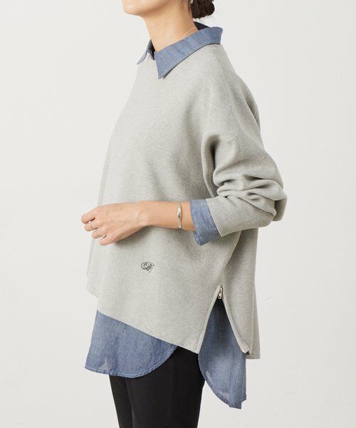 BEARDSLEY / ビアズリー ニット・セーター | BAイニシャルサイドZIPニット | 詳細21