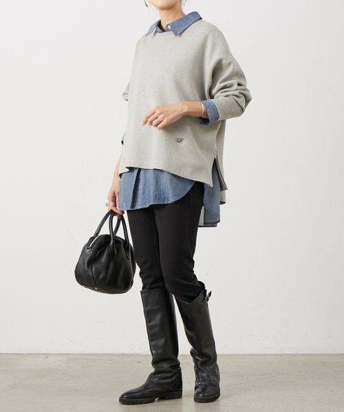 BEARDSLEY / ビアズリー ニット・セーター | BAイニシャルサイドZIPニット | 詳細24