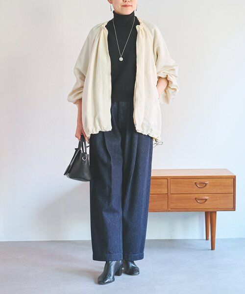 BEARDSLEY / ビアズリー ブルゾン | ギャザーブルゾン | 詳細11