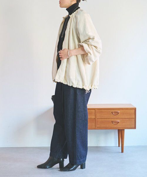 BEARDSLEY / ビアズリー ブルゾン | ギャザーブルゾン | 詳細12