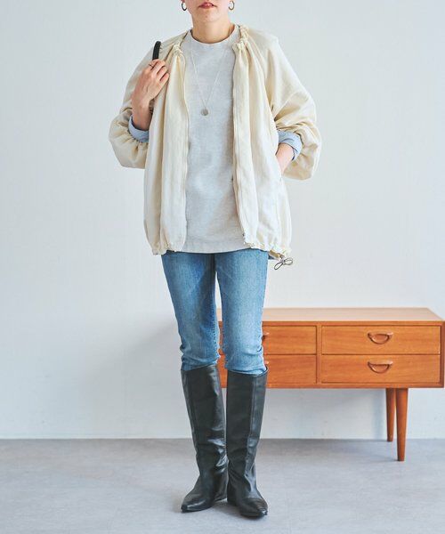 BEARDSLEY / ビアズリー ブルゾン | ギャザーブルゾン | 詳細3