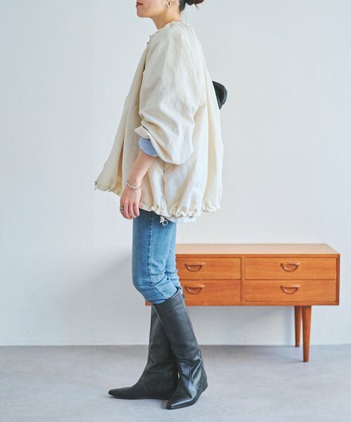 BEARDSLEY / ビアズリー ブルゾン | ギャザーブルゾン | 詳細4