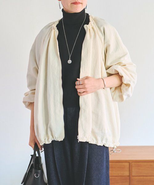 BEARDSLEY / ビアズリー ブルゾン | ギャザーブルゾン | 詳細7