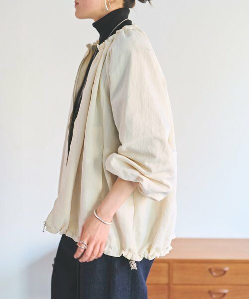 BEARDSLEY / ビアズリー ブルゾン | ギャザーブルゾン | 詳細8