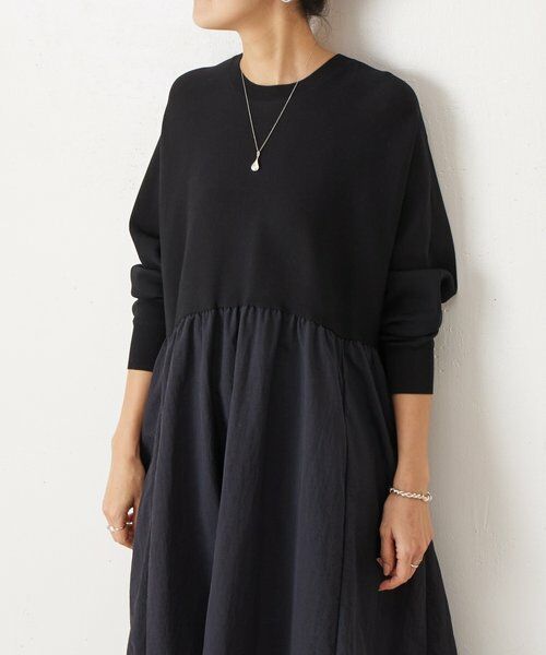 BEARDSLEY / ビアズリー ロング・マキシ丈ワンピース | ニットコンビワンピース | 詳細6