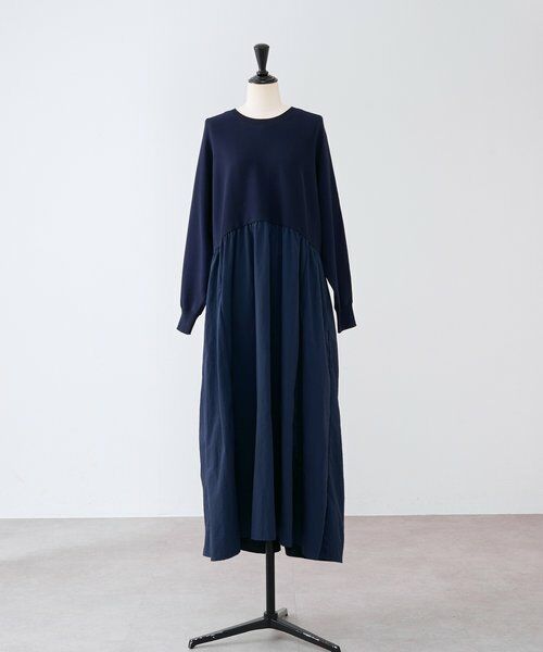 BEARDSLEY / ビアズリー ロング・マキシ丈ワンピース | ニットコンビワンピース | 詳細24