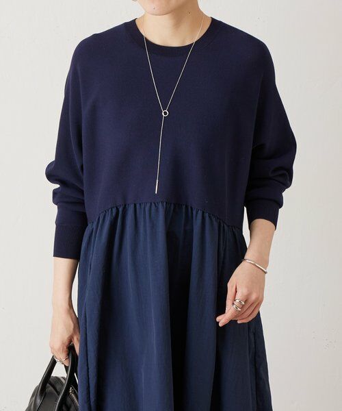 BEARDSLEY / ビアズリー ロング・マキシ丈ワンピース | ニットコンビワンピース | 詳細19