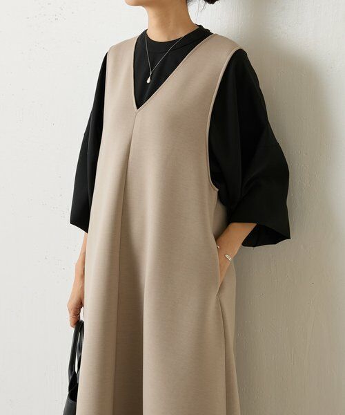 BEARDSLEY / ビアズリー ミニ丈・ひざ丈ワンピース | 近日予約開始《TANAKAコラボ》ダンボールジャンスカ | 詳細5