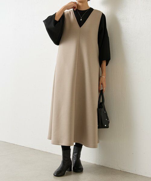 BEARDSLEY / ビアズリー ミニ丈・ひざ丈ワンピース | 近日予約開始《TANAKAコラボ》ダンボールジャンスカ | 詳細8