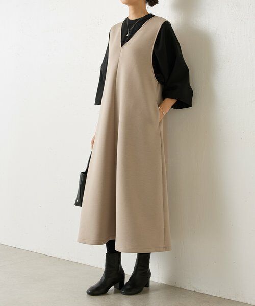 BEARDSLEY / ビアズリー ミニ丈・ひざ丈ワンピース | 近日予約開始《TANAKAコラボ》ダンボールジャンスカ | 詳細9