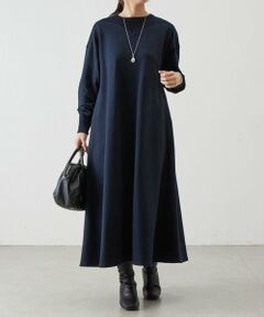 BEARDSLEY / ビアズリー ロング・マキシ丈ワンピース | 切り替え裏毛ワンピース