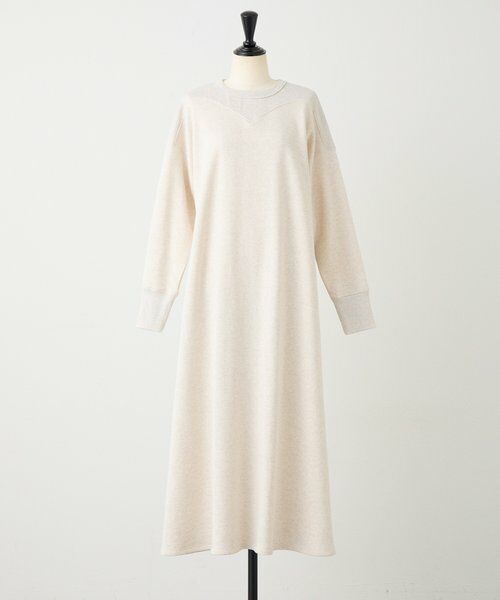 BEARDSLEY / ビアズリー ロング・マキシ丈ワンピース | 切り替え裏毛ワンピース | 詳細11