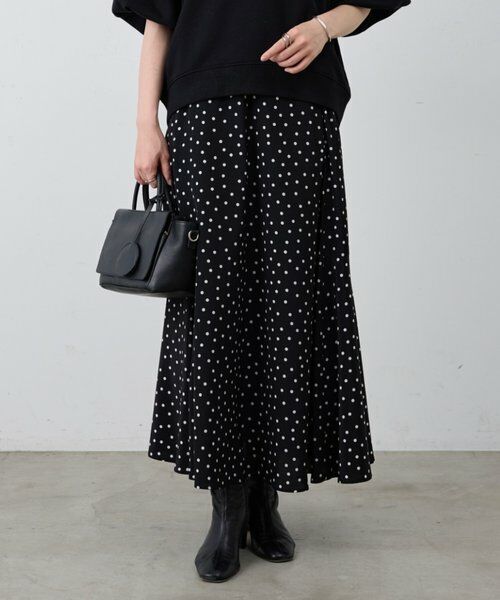 BEARDSLEY / ビアズリー ロング・マキシ丈スカート | 《1/1(木)12:00予約開始》ドットマーメイドスカート | 詳細1