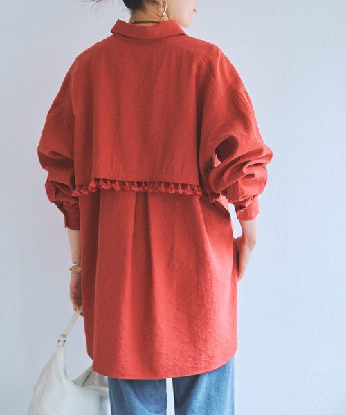 BEARDSLEY / ビアズリー シャツ・ブラウス | 《1/1(木)12:00予約開始》フリンジシャツ | 詳細19