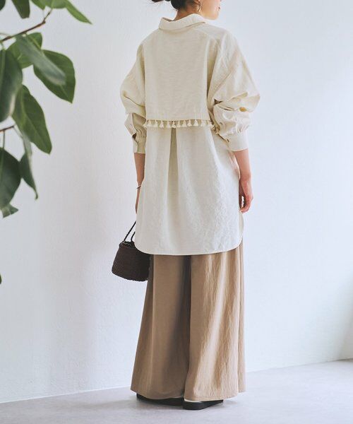 BEARDSLEY / ビアズリー シャツ・ブラウス | 《1/1(木)12:00予約開始》フリンジシャツ | 詳細6