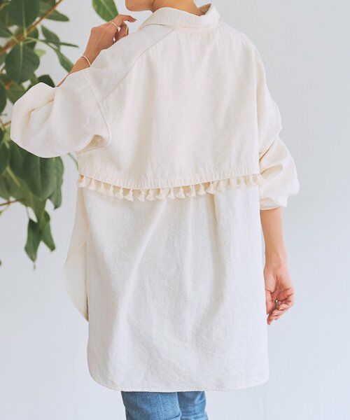 BEARDSLEY / ビアズリー シャツ・ブラウス | 《1/1(木)12:00予約開始》フリンジシャツ | 詳細7