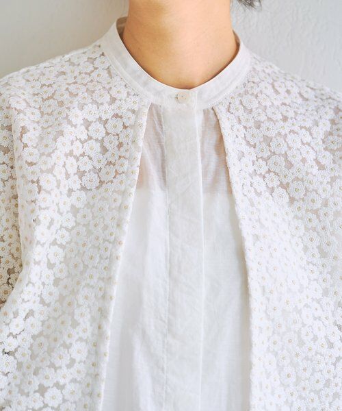 BEARDSLEY / ビアズリー シャツ・ブラウス | 《1/3(土)12時予約・HiROMITHiSTLE》マーガレットブラウス | 詳細6