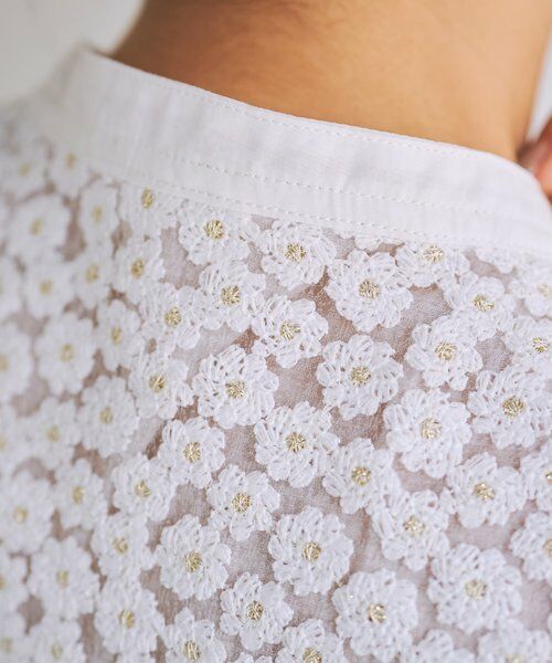 BEARDSLEY / ビアズリー シャツ・ブラウス | 《1/3(土)12時予約・HiROMITHiSTLE》マーガレットブラウス | 詳細7