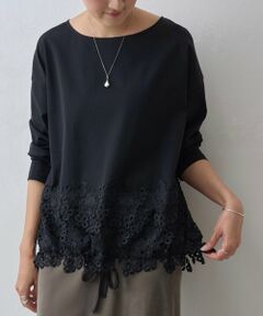 BEARDSLEY / ビアズリー カットソー | 裾レースカットソー