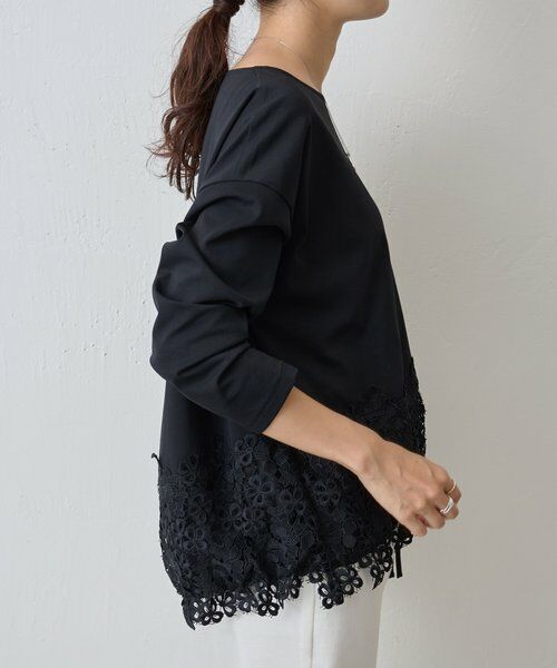 BEARDSLEY / ビアズリー カットソー | 裾レースカットソー | 詳細20