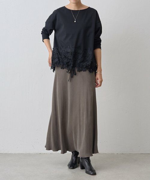 BEARDSLEY / ビアズリー カットソー | 裾レースカットソー | 詳細25