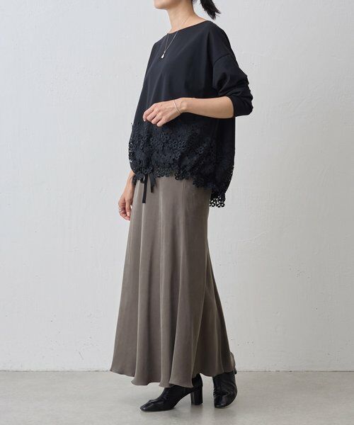 BEARDSLEY / ビアズリー カットソー | 裾レースカットソー | 詳細26