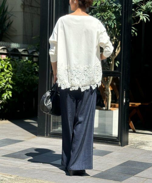 BEARDSLEY / ビアズリー カットソー | 裾レースカットソー | 詳細9