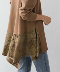 BEARDSLEY / ビアズリー カットソー | コットンレースカットソー