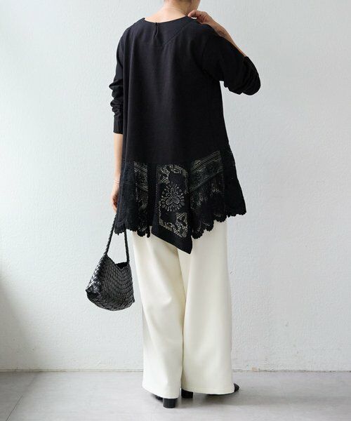 BEARDSLEY / ビアズリー カットソー | 《1/7(水)12:00予約開始》コットンレースカットソー | 詳細7