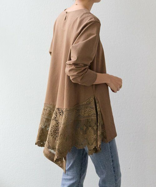 BEARDSLEY / ビアズリー カットソー | 《1/7(水)12:00予約開始》コットンレースカットソー | 詳細17