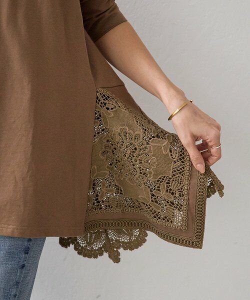 BEARDSLEY / ビアズリー カットソー | 《1/7(水)12:00予約開始》コットンレースカットソー | 詳細19