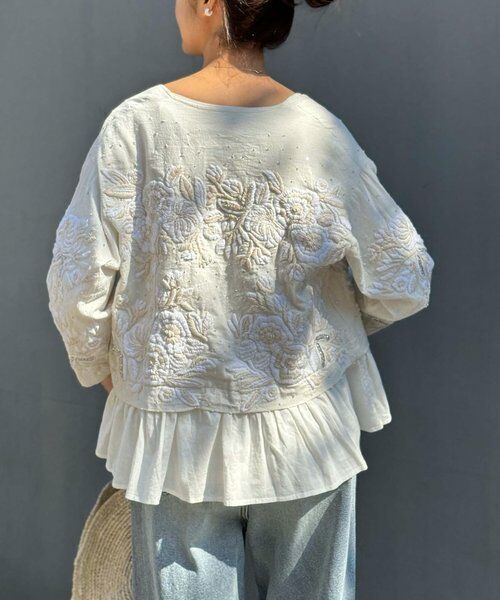 BEARDSLEY / ビアズリー その他アウター | ハンド刺繍裾フリルジャケット | 詳細12