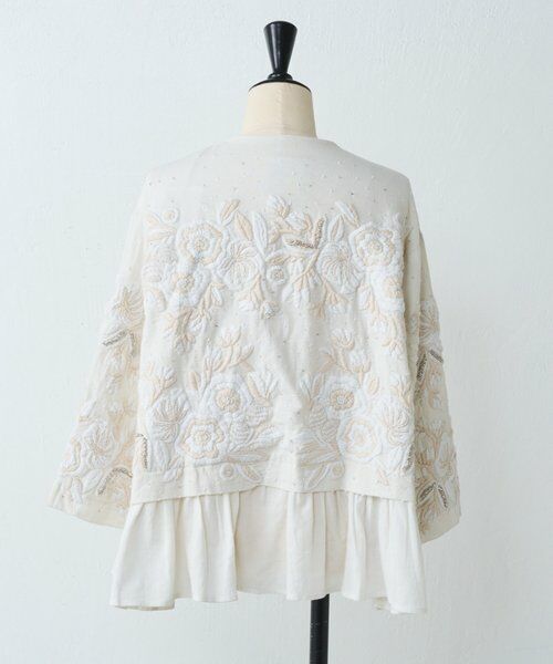 BEARDSLEY / ビアズリー その他アウター | ハンド刺繍裾フリルジャケット | 詳細17