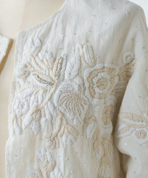 BEARDSLEY / ビアズリー その他アウター | ハンド刺繍裾フリルジャケット | 詳細18