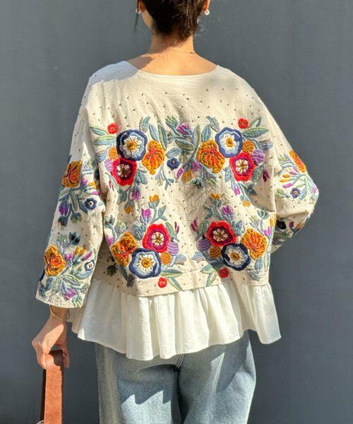 BEARDSLEY / ビアズリー その他アウター | ハンド刺繍裾フリルジャケット | 詳細25