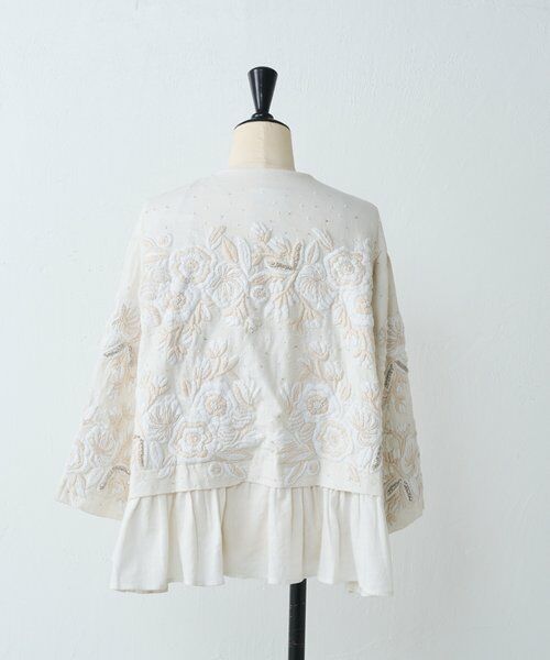 BEARDSLEY / ビアズリー その他アウター | ハンド刺繍裾フリルジャケット | 詳細28