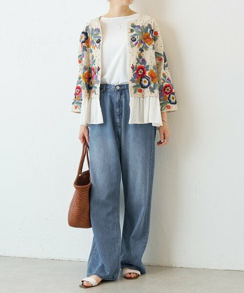 BEARDSLEY / ビアズリー その他アウター | ハンド刺繍裾フリルジャケット | 詳細19