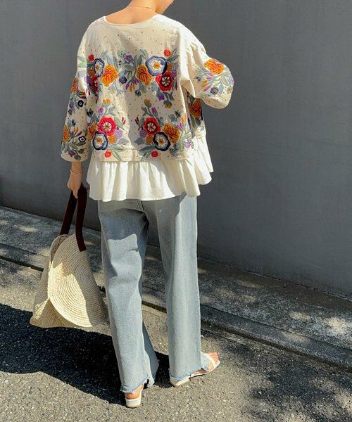 BEARDSLEY / ビアズリー その他アウター | ハンド刺繍裾フリルジャケット | 詳細23