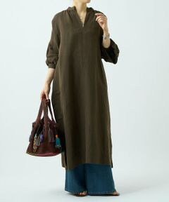 BEARDSLEY / ビアズリー ロング・マキシ丈ワンピース | コットンリネンロングワンピース