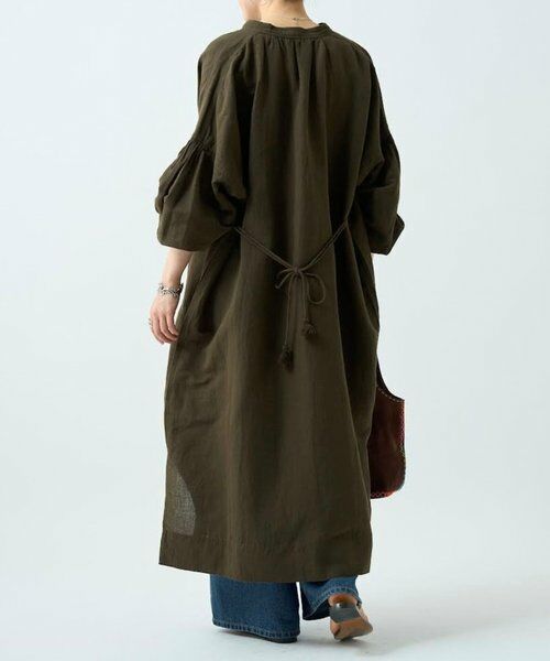 BEARDSLEY / ビアズリー ロング・マキシ丈ワンピース | コットンリネンロングワンピース | 詳細4