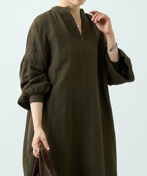 BEARDSLEY / ビアズリー ロング・マキシ丈ワンピース | コットンリネンロングワンピース | 詳細6